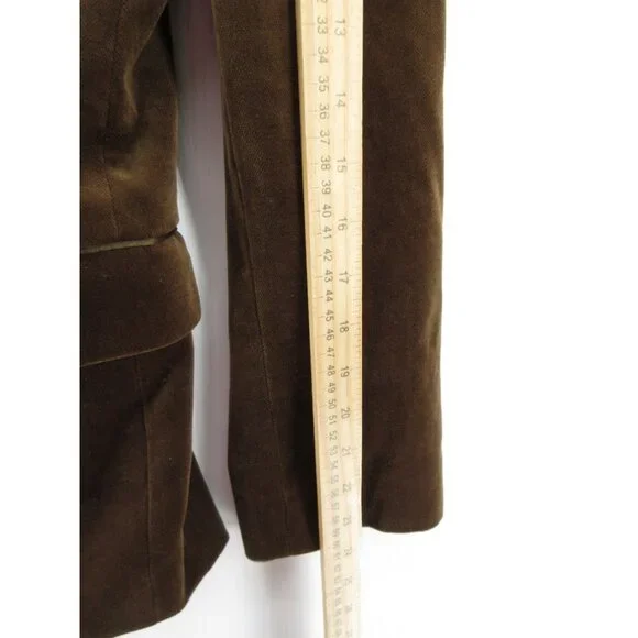 Banana Republic Dark Brown Tuxedo Jacket - Picture 6 of 14